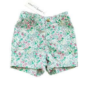 New Janie and Jack 3-6 Months Floral Shorts 3-6m NWT